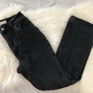 Abercrombie & Fitch Curve Love Ultra High Rise Vintage Flare Jeans 25 XS